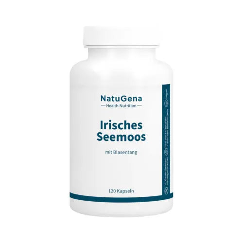 Irish sea moss with bladderwrack capsules, 120 pieces