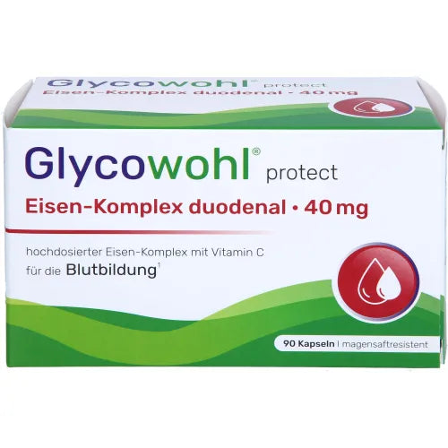 Iron Complex Duodenal 40 mg + Vitamin C Capsules, 90 Capsules