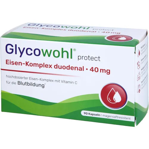 Iron Complex Duodenal 40 mg + Vitamin C Capsules, 90 Capsules