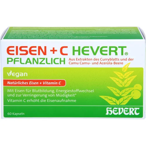 Iron+C Hevert vegetable capsules