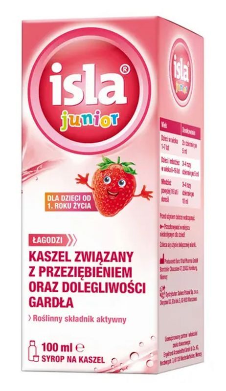 Isla Junior Cough Syrup for Children 100 ml