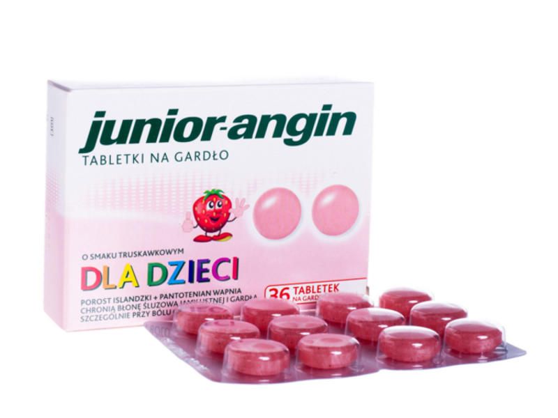 JUNIOR-ANGIN FOR SUCKING/BITES/CHEWING 36 TABLETS