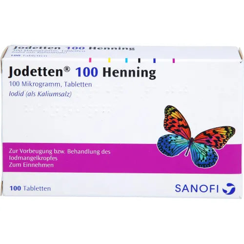 Jodetten 100 Henning tablets 100 pc potassium iodide UK
