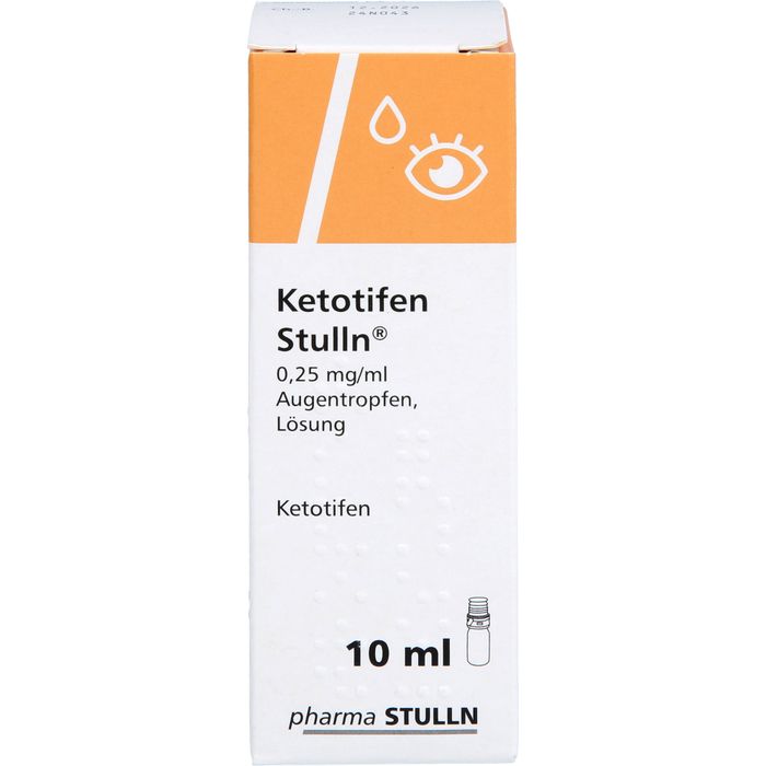 KETOTIFEN Stulln 0.25 mg eye drops solution