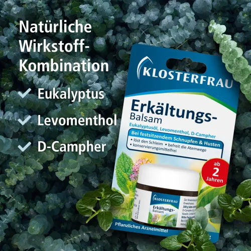 KLOSTERFRAU Cold Balm, eucalyptus, camphor, menthol - 4