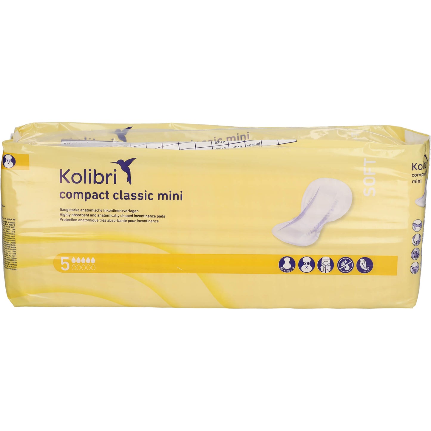 KOLIBRI compact classic mini anatomical templates