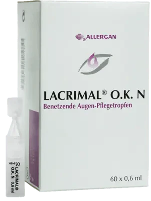 Keratoconjunctivitis sicca, LACRIMAL OK N povidone eye drops UK