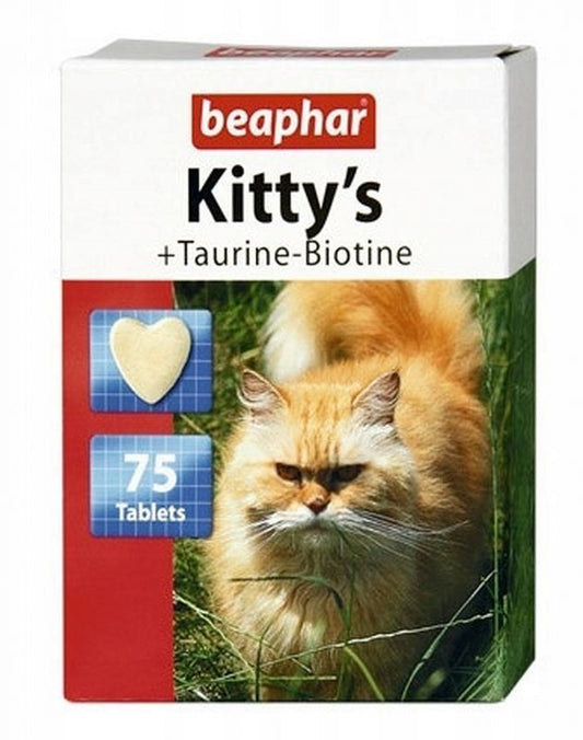 Kitty's Taurine/Biotine Vitamin treat for cats with taurine and biotin