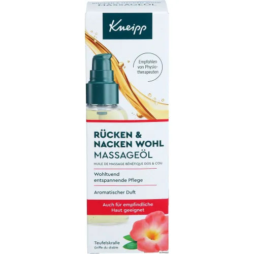Kneipp Massage Oil Back & Neck Wellbeing