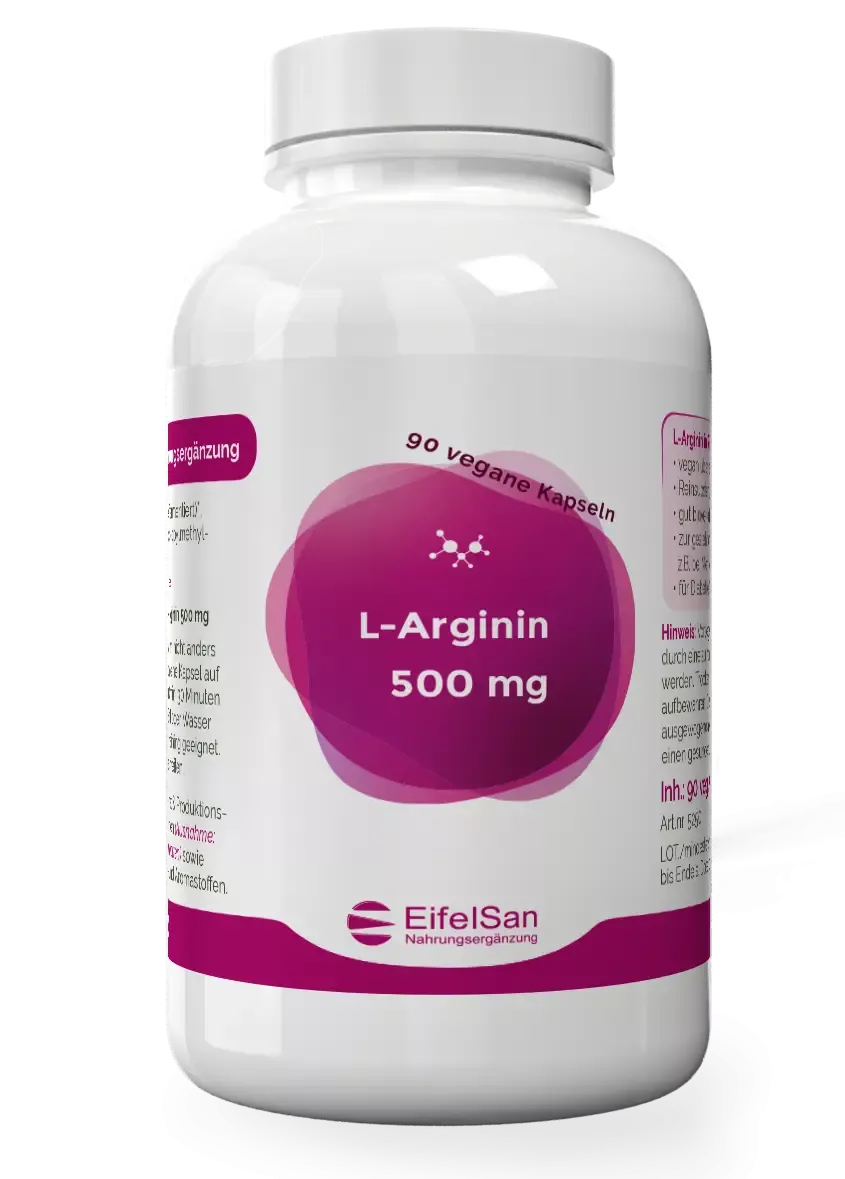 L-Arginine 500 - vegan 90 tablets