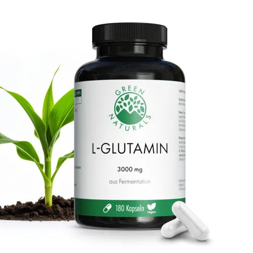 L-Glutamine 3000 mg vegan capsules 180 pieces