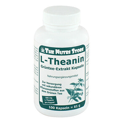 L-THEANINE 500 mg Capsules (100 count)
