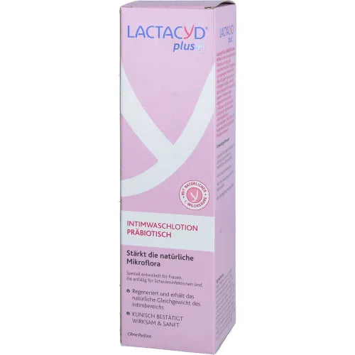 LACTACYD+ prebiotic intimate wash lotion