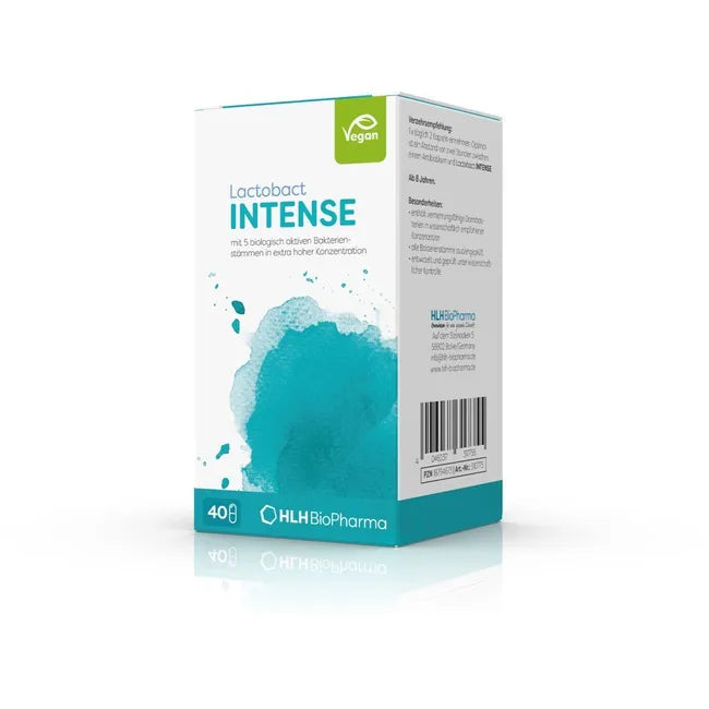 LACTOBACT INTENSE gastro-resistant capsules 40 count