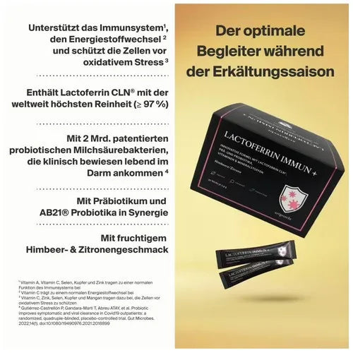 LACTOFERRIN Immune+ Powder Sticks