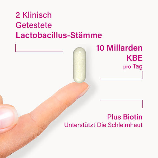LACTO INTIM lactic acid bacteria + biotin capsules