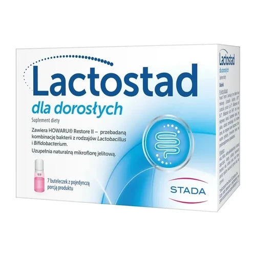 LACTOSTAD Adult 7 ampoules, probiotics, carrageenan, beta-glucans