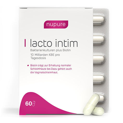 LACTO INTIM lactic acid bacteria + biotin capsules