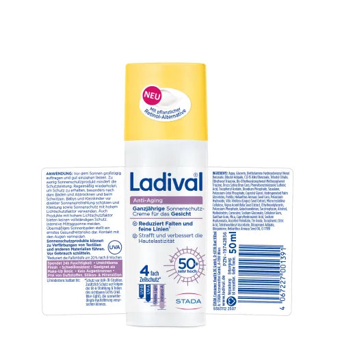 LADIVAL Anti-Aging Sunscreen Cream SPF 50+ 50 ml