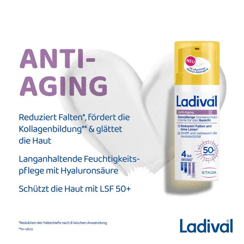 LADIVAL Anti-Aging Sunscreen Cream SPF 50+ 50 ml