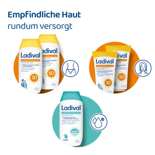LADIVAL Sensitive Skin Lotion Face SPF 50+ 50 ml