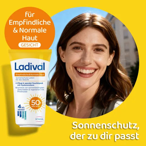 LADIVAL Sensitive Skin Lotion Face SPF 50+ 50 ml