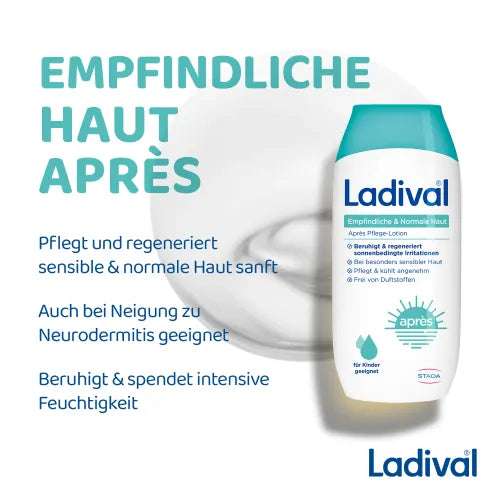 LADIVAL Sensitive + Normal Skin After Sun Lotion 200 ml