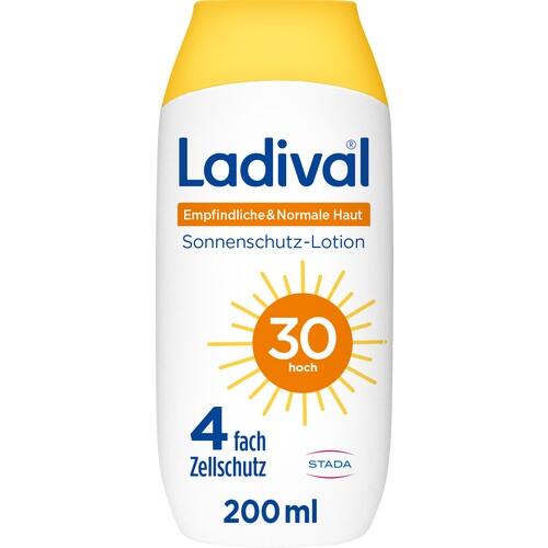LADIVAL Sensitive + Normal Skin Lotion SPF 30 200 ml