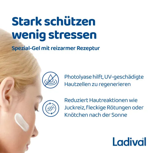 LADIVAL allergic skin gel face SPF 30 50 ml