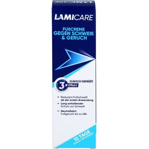 LAMICARE Foot Cream against Sweat & Odor 75 ml