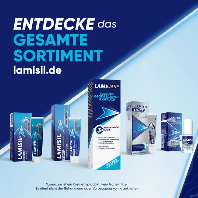 LAMICARE Foot Cream against Sweat & Odor 75 ml