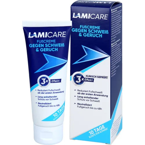 LAMICARE Foot Cream against Sweat & Odor 75 ml
