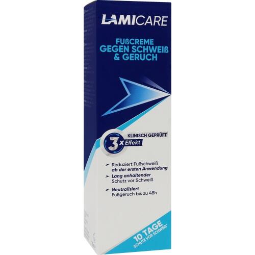 LAMICARE Foot Cream against Sweat & Odor 75 ml
