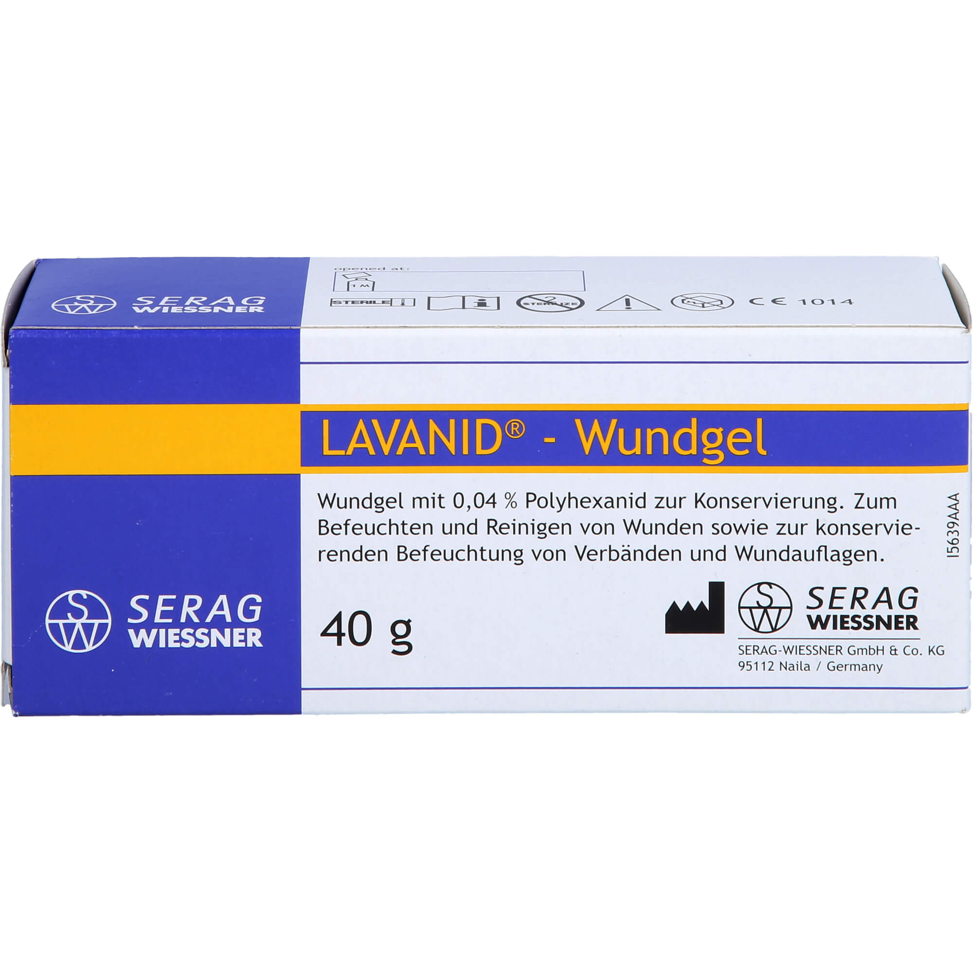 Polyhexanide Dressing LAVANID wound gel with 0.04% polihexanide – ELIVERA UK