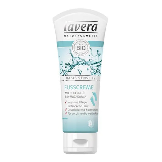 LAVERA basis sensitive foot cream dt 75 ml