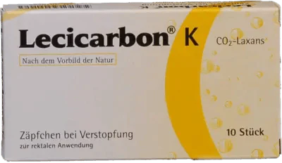 LECICARBON K CO2 laxative suppository for children, suppositories for kids UK