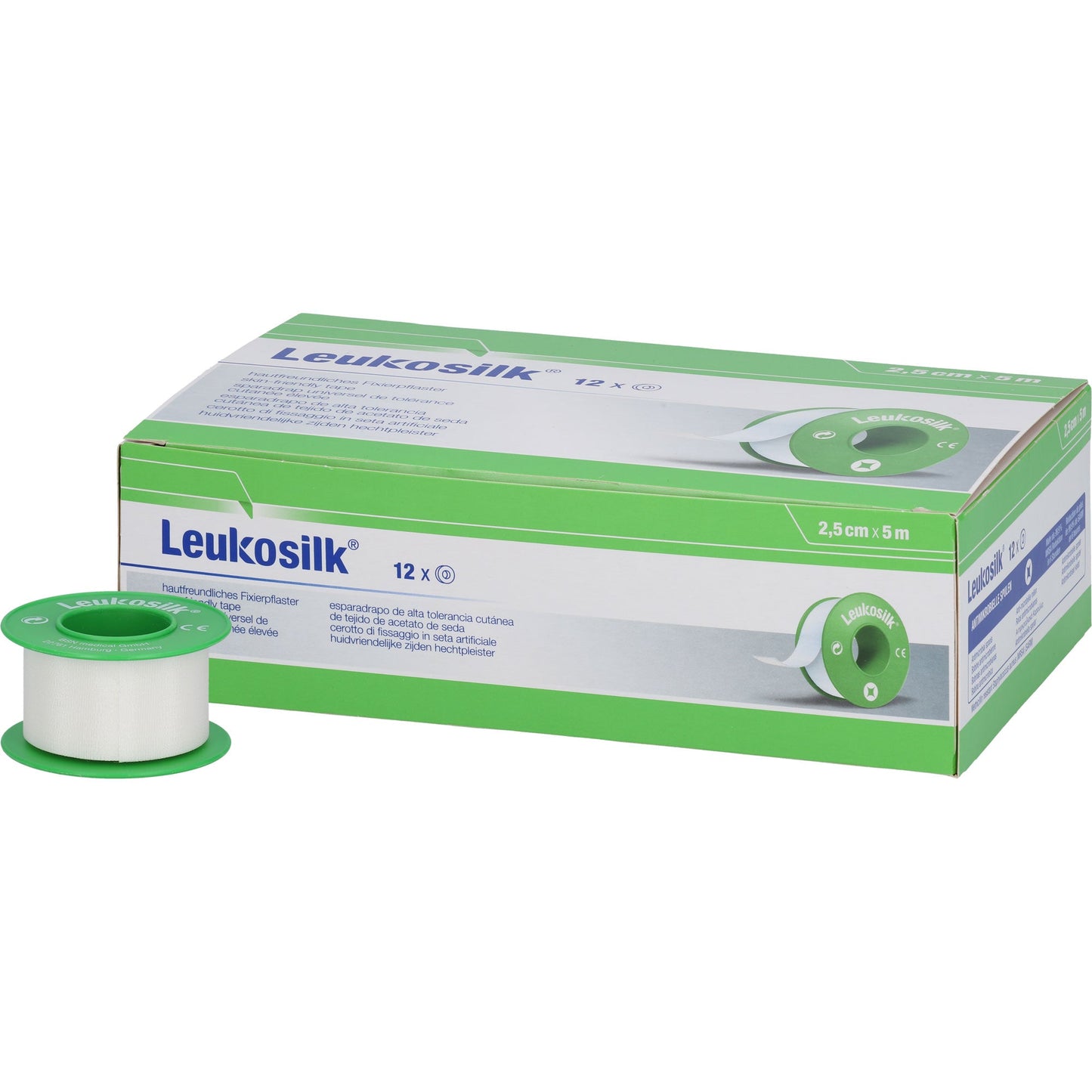 LEUKOSILK 2.5 cm x 5 m