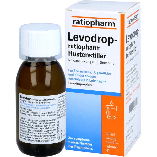 LEVODROP-ratiopharm Cough Suppressant 6 mg-ml LSE 100 ml