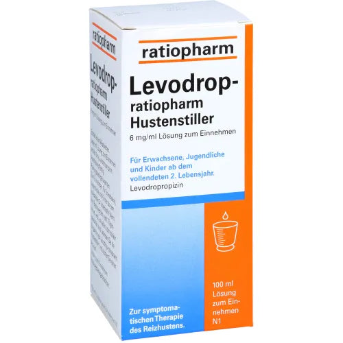 LEVODROP-ratiopharm Cough Suppressant 6 mg-ml LSE 100 ml