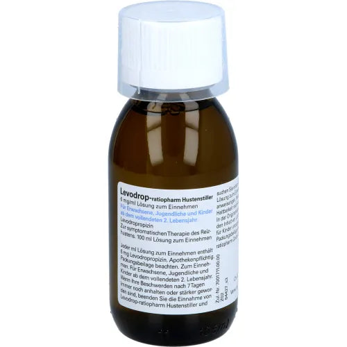LEVODROP-ratiopharm Cough Suppressant 6 mg-ml LSE 100 ml