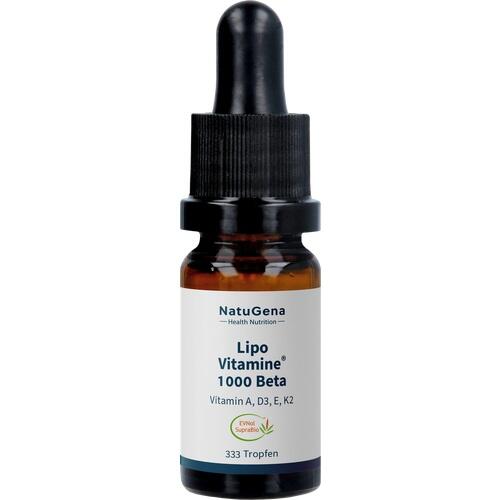 LIPOVITAMINE 1000 Beta Vitamin A+D3+E+K2 drops 10 ml - 3