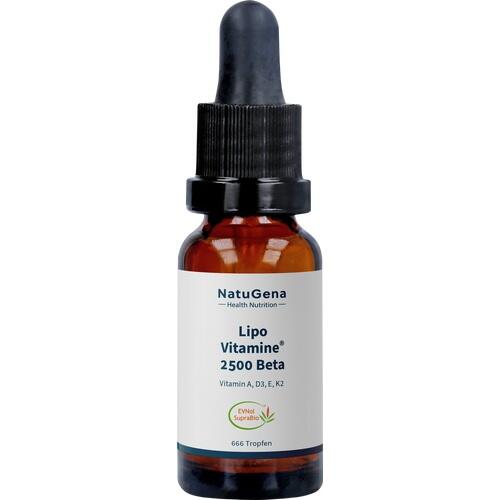 LIPOVITAMINE 2500 Beta Vitamin A+D3+E+K2 drops 20 ml