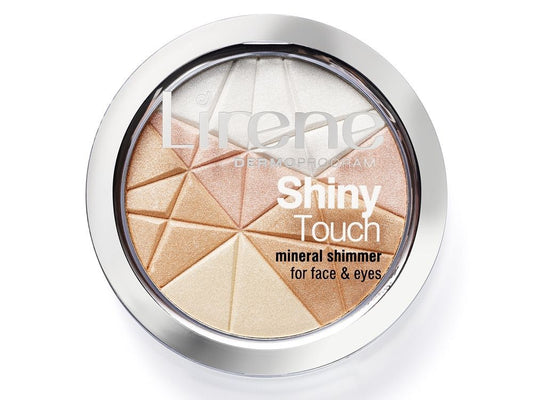 LIRENE SHINY TOUCH Mineral face and eye highlighter