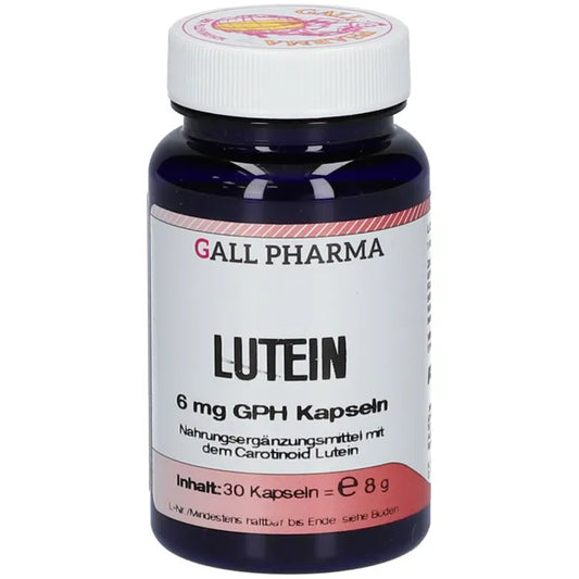 LUTEIN 6 mg capsules