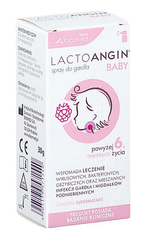 Lactoangin Baby throat spray 30g