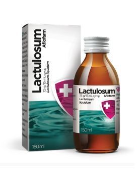 Lactulosum syrup, bowel disorders in children (including infants)