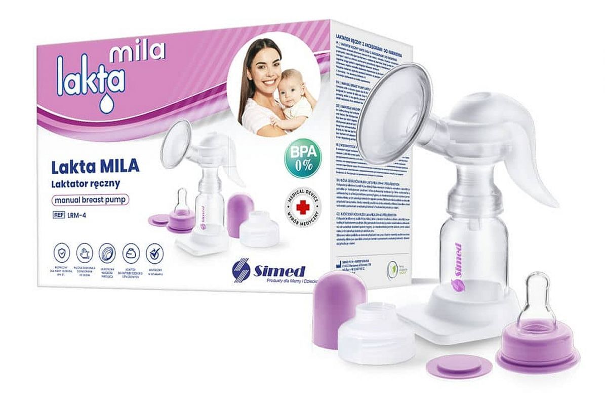 Manual breast pump Lakta Mila LRM-4 x 1 piece
