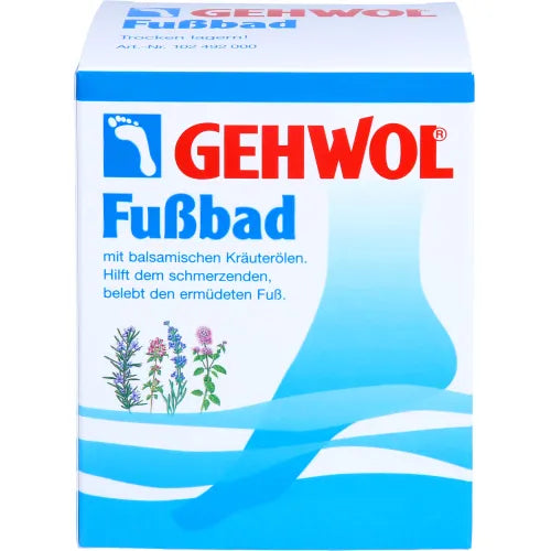 Lavender, rosemary and thyme, GEHWOL foot bath portion bottle