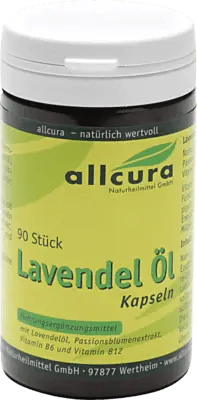 Lavender oil capsules anxiety UK