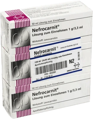 Levocarnitine, Treatment of carnitine deficiency in dialysis treatment, NEFROCARNIT UK